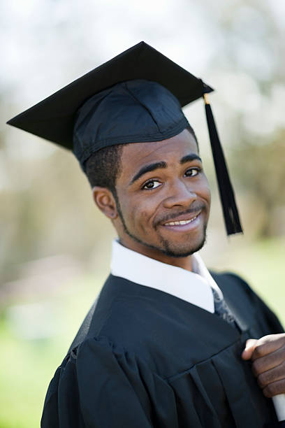 istock African-American Male On Graduation Day 147289837