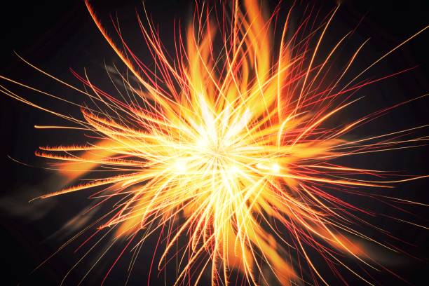istock Abstract background with explosion and colorful sparks 1472898983