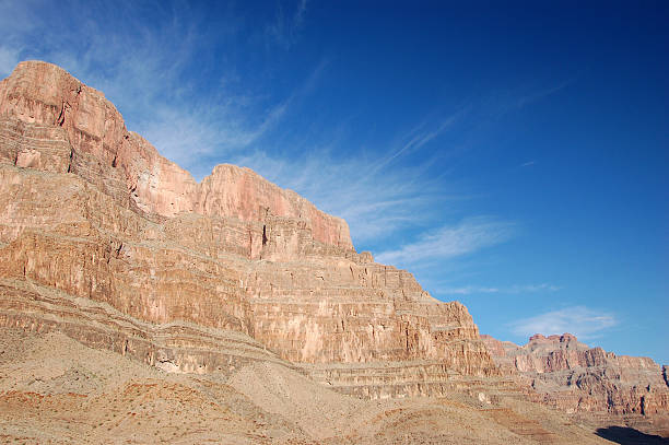 istock Rock in Grand canyon against blue sky 147289919