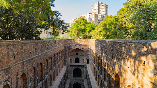 Agrasen ki Baoli or Ugrasen ki Baodi is a historical step well located in New Delhi, India