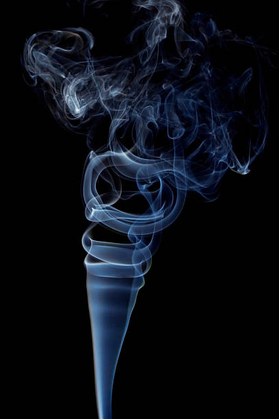 smoke stock photo