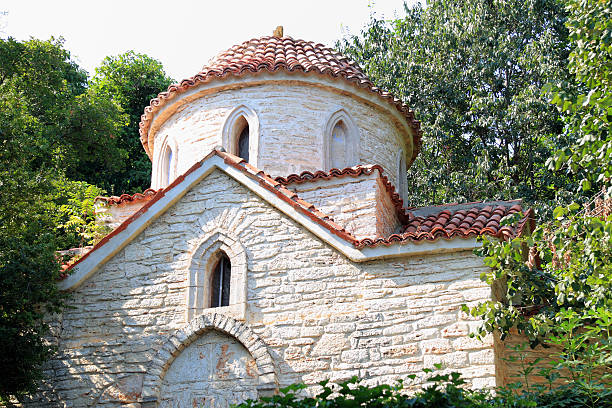 istock Medieval Christian church 147291201