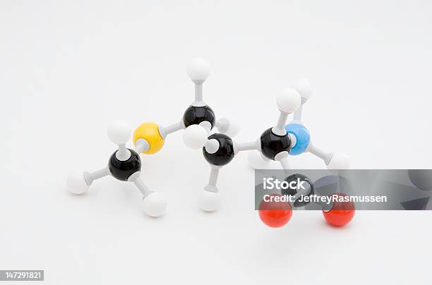 Metionina Aminokwas Cząsteczka - zdjęcia stockowe i więcej obrazów Aminokwas - Aminokwas, Atom, Azot