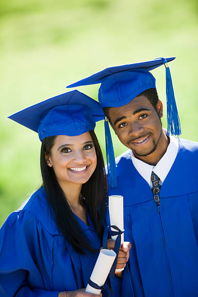 istock Multi-Racial Friends On Graduation Day 147292276