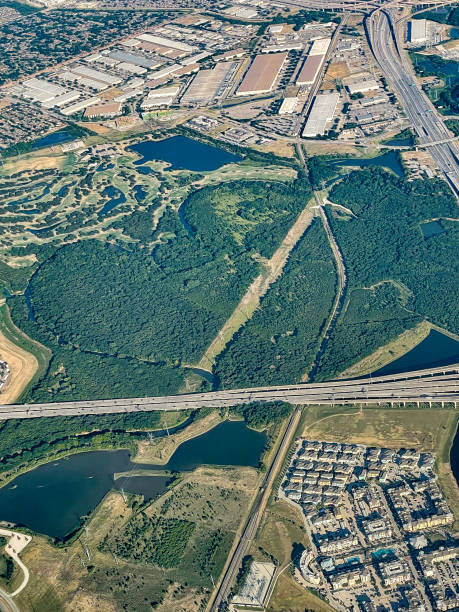 istock aerial view of heart shaped interchange on highway 1472923486