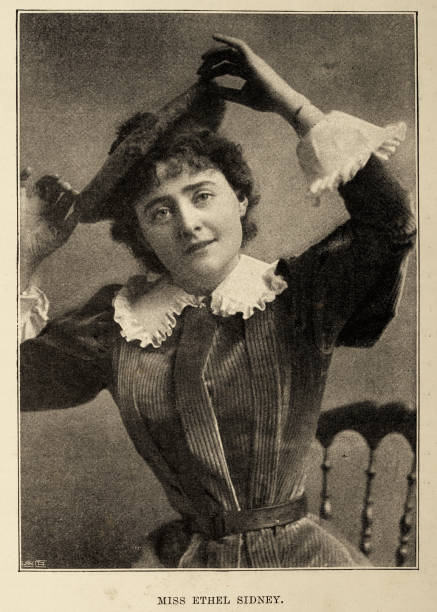 istock Ethel Sydney a Victorian era actress, 1890s, 19th Century Theatre 1472928299