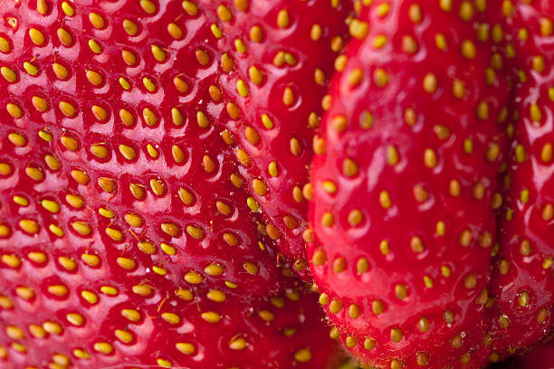 istock Macro Close-Up Full Frame Fresh Red Strawberry 147292979