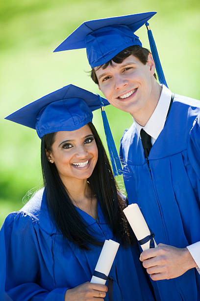 istock Multi-Racial Friends On Graduation Day 147293024