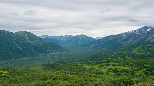 istock Scenery panoramic mountain landscape of Kamchatka Peninsula 1472933508