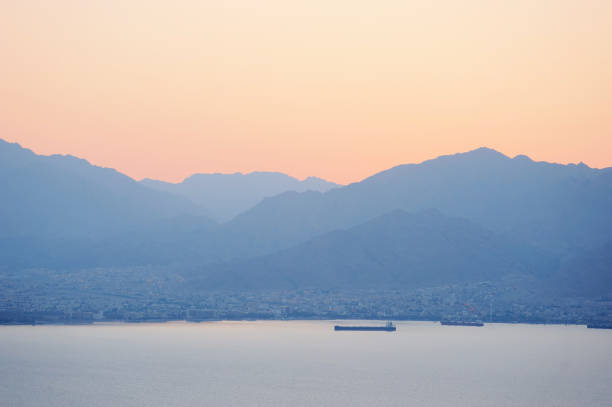 Red Sea, Gulf of Eilat - fotografia de stock