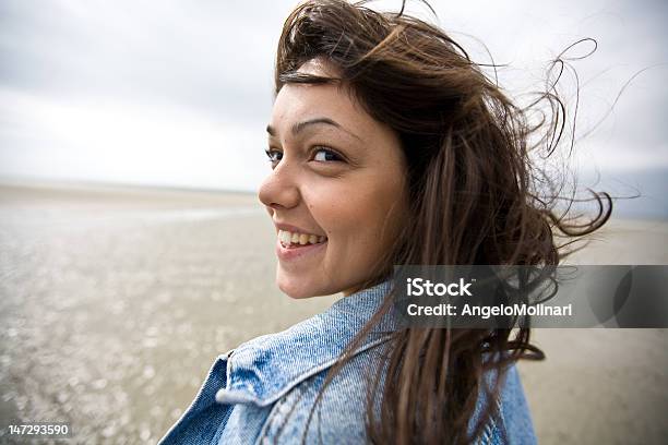 Girl On Beach Stock Photo - Download Image Now - Adult, Beach, Beauty