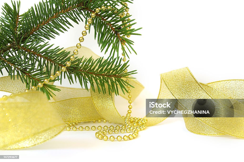 Рождество дерево и ленты - Стоковые фото Без людей роялти-фри