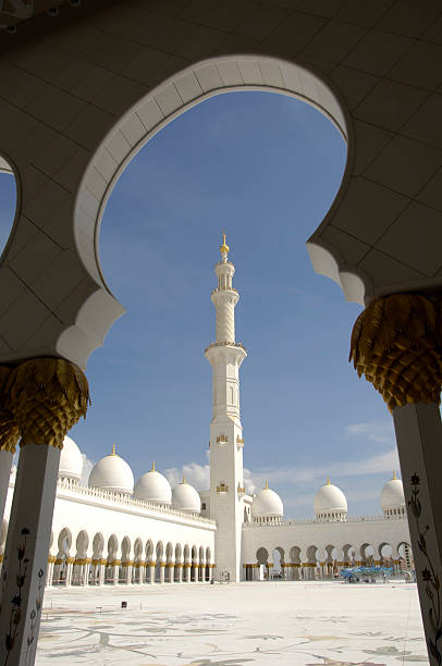 istock Abu Dhabi -  United Arab Emirates, Sheikh Zayed Mosque 147293741