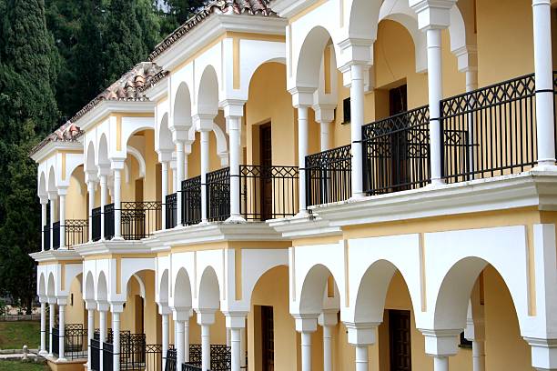 istock Park buildings in Marbella, Spain 147294052