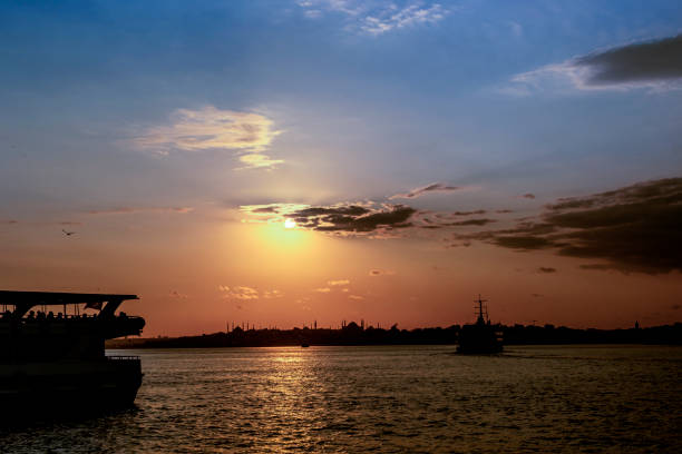 istock Bosphorus at sunset, Istanbul, Turkey 1472945911