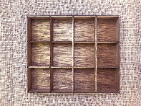 Wooden accessory case