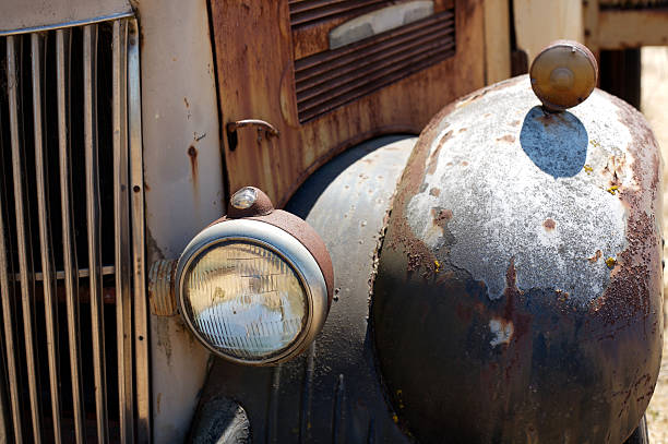 istock Close-Up of Truck Headlight 147295424