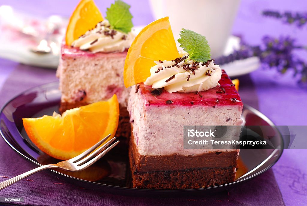 Gâteau aux myrtilles - Photo de Aliment libre de droits