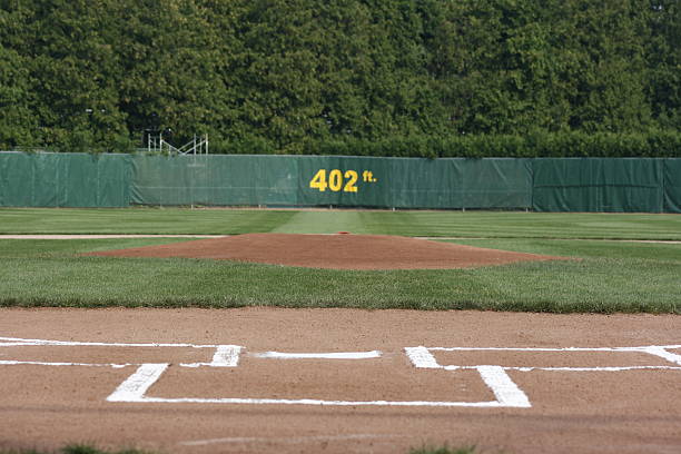 Baseball Field stock photo