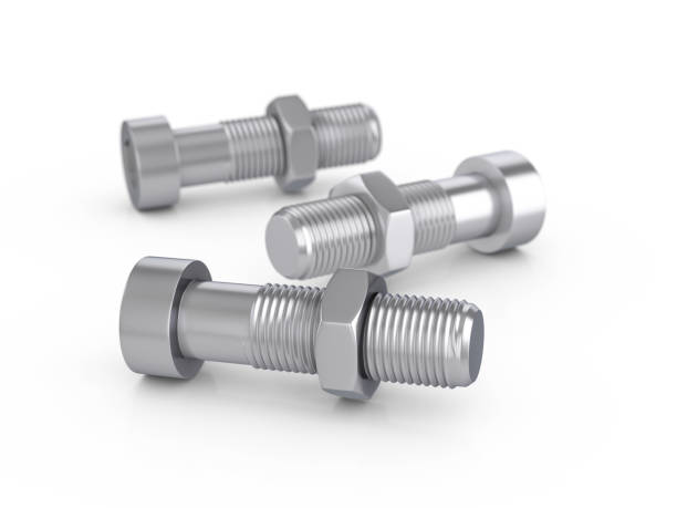 istock Metal screws and nuts 1472970133