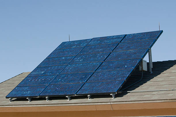 Solar Array stock photo
