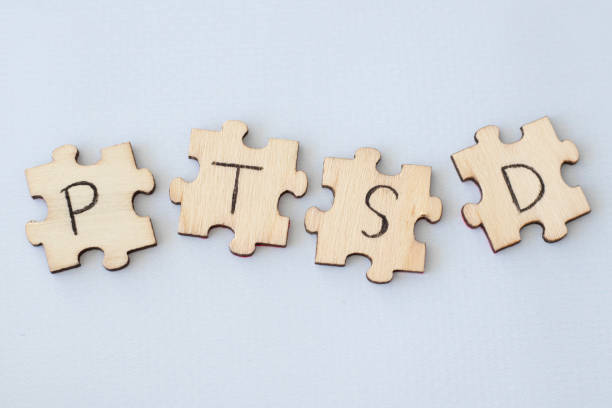 istock The PTSD Puzzle - Assembling the Pieces of Recovery. Post traumatic stress disorder 1472973990