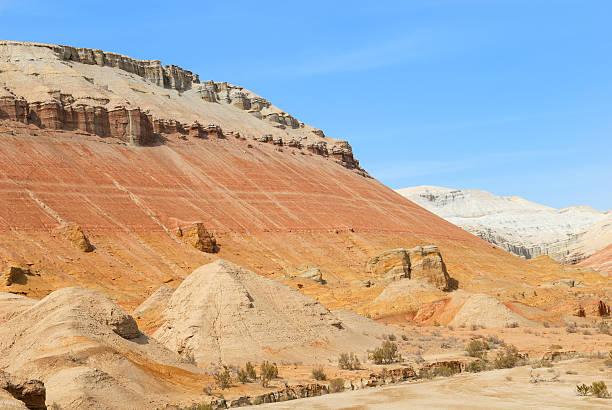 red mountains stock photo