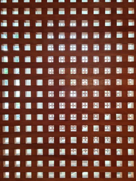 istock Arranged wood position as wall partition 1472978141