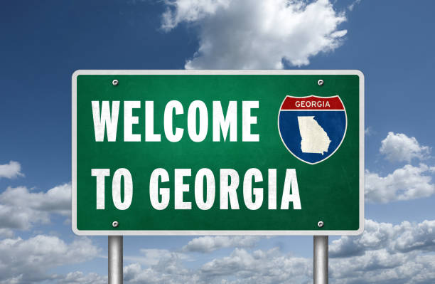 istock Welcome to US State of Georgia 1472981096