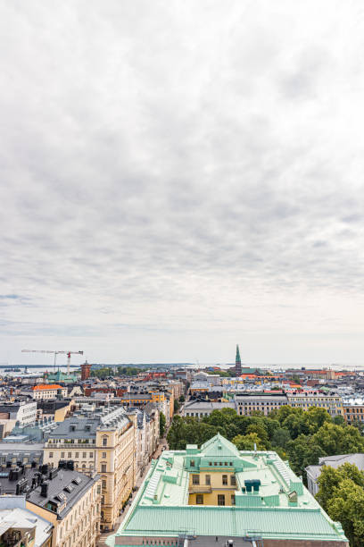 Rooftops of Helsinki, Finland