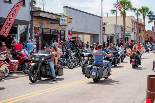 Daytona, Florida, 03/16/2012main street during Daytona Bike Week