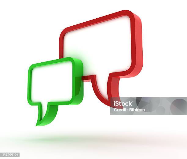 3 D Speech Bubbles 0명에 대한 스톡 사진 및 기타 이미지 - 0명, 3차원 형태, 개념