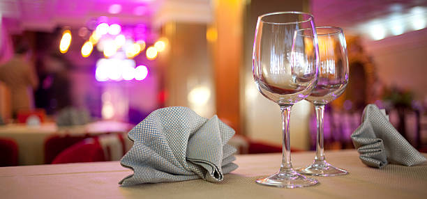 istock Glasses and Napkins 147299200