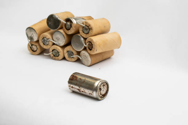 istock old nickel cadmium batteries isolated on white background 1472993863
