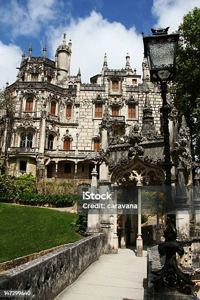 Quinta Da Regaleira Palace Stock Photo - Download Image Now - Farm, Quinta da Regaleira, Sintra