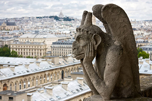 istock Stone Sculpture Notre Dame Cathedral 147300094