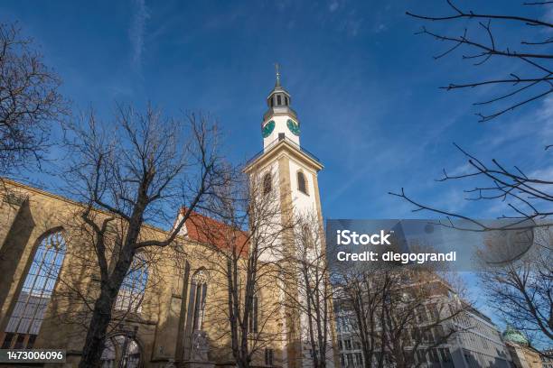 Hospitalkirche Stuttgart Germany Stock Photo - Download Image Now
