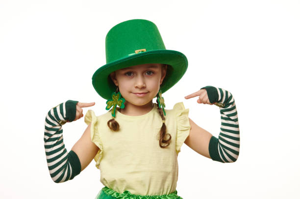 istock Portrait of child celebrating St. Patrick's Day 1473007500