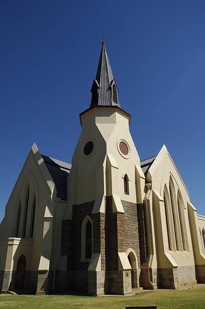 Igreja Matriz Reformada Holandesa, Lydenburg, África do Sul - fotografia de stock