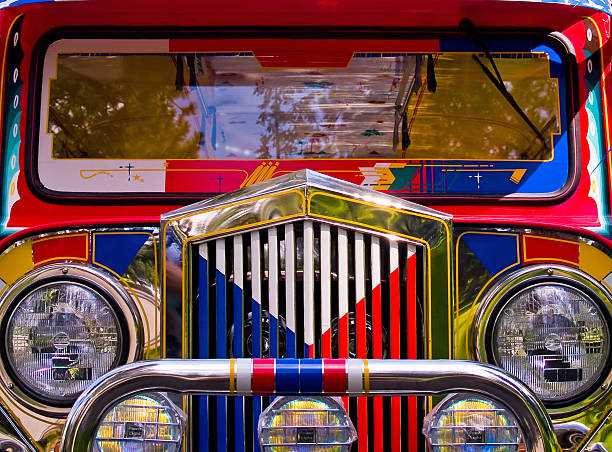 Filipino Jeepney Details with Classic Vintage Accents