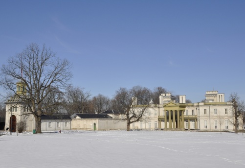 Dundurn castle and grounds, Hamilton ON Winter