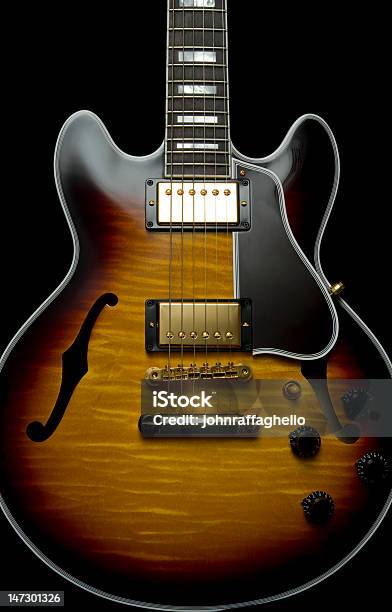 Guitar Crop Stock Photo - Download Image Now - Acoustic Guitar, Black Color, Close-up