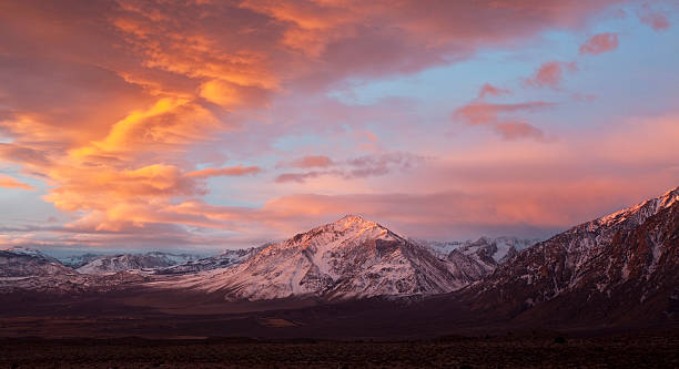 istock Winter sunrise in the mountains 147301357