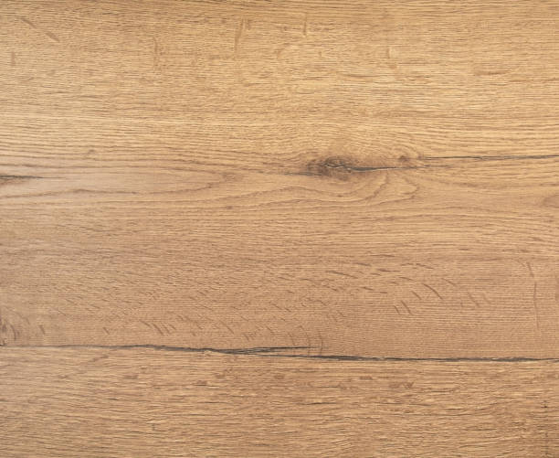 istock Background from a laminated panel imitation of old oak wood with knots and cracks 1473014148