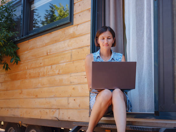 istock Tiny houses and Small Living concept 1473017296