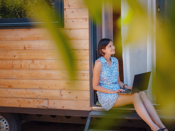 istock Tiny houses and Small Living concept 1473017485