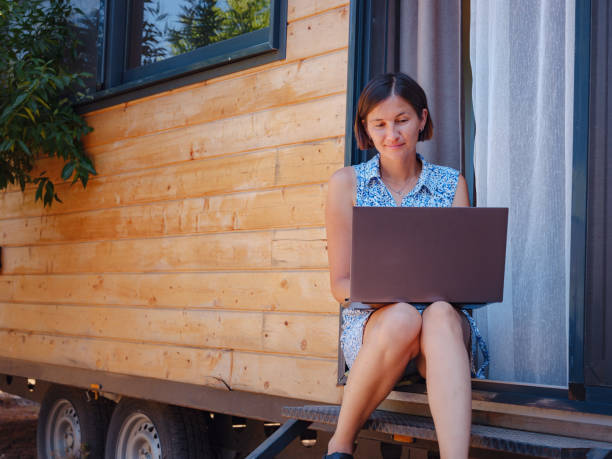 istock Tiny houses and Small Living concept 1473017671
