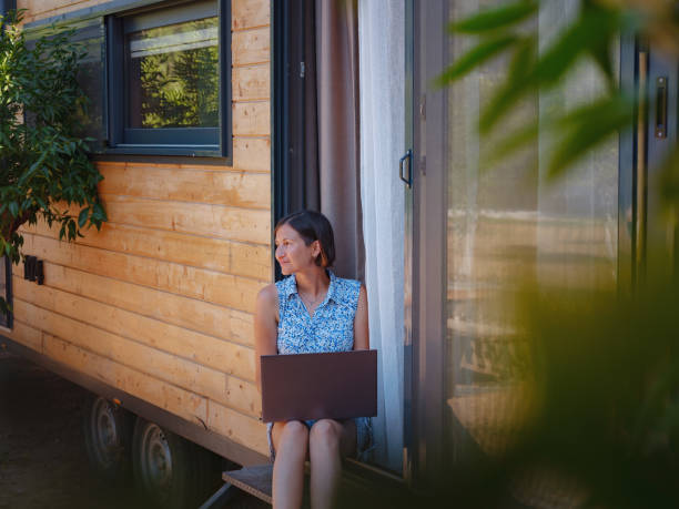 istock Tiny houses and Small Living concept 1473017871