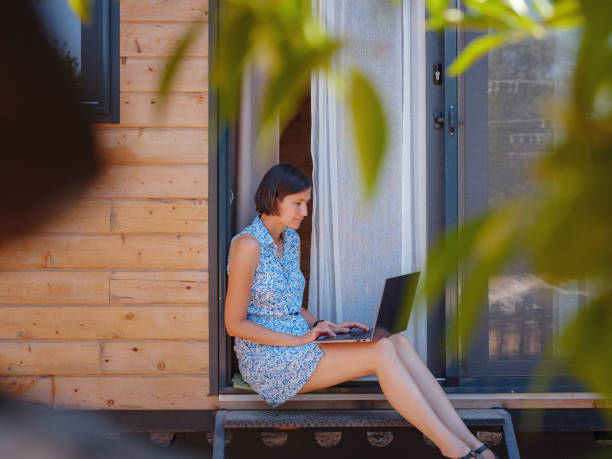istock Tiny houses and Small Living concept 1473017989