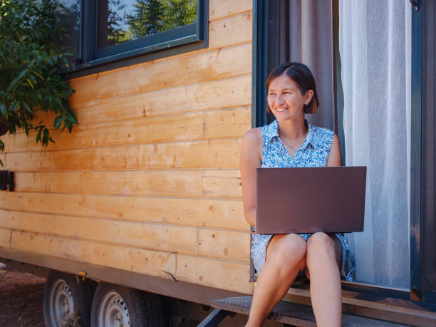 istock Tiny houses and Small Living concept 1473018251